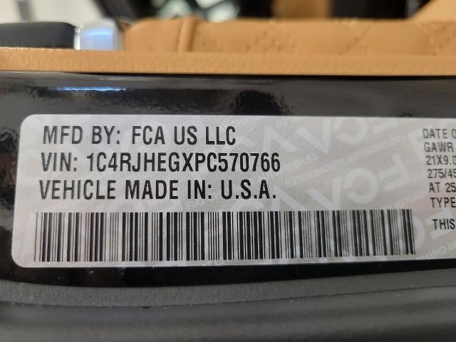 2023 Jeep Grand Cherokee Summit Reserve 4x4