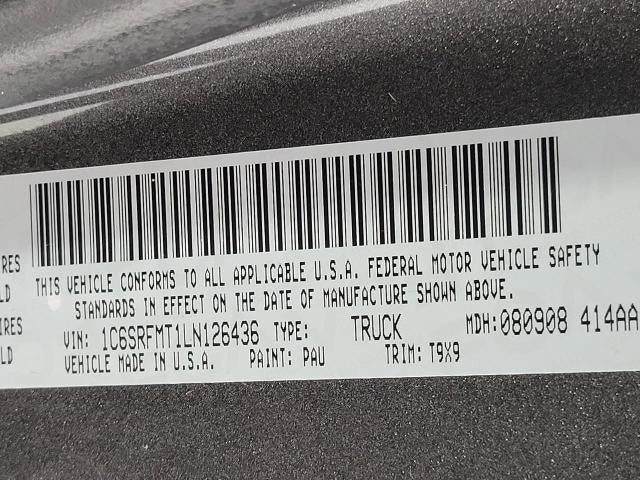 2020 RAM 1500 Lone Star 4x4 Crew Cab 6'4 Box