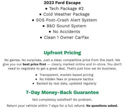 2023 Ford Escape Active AWD