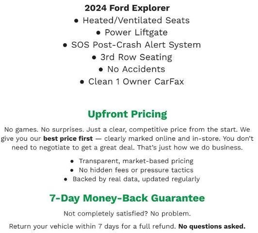 2024 Ford Explorer Limited 4WD