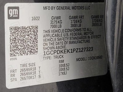 2023 Chevrolet Silverado 1500 4WD Crew Cab 147 LT w/2FL