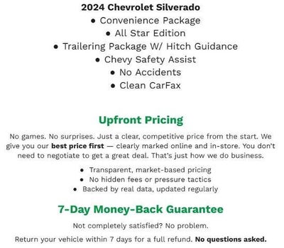 2024 Chevrolet Silverado 1500 4WD Crew Cab 147 LT w/2FL