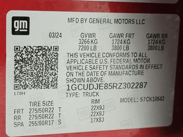 2024 Chevrolet Silverado 1500 4WD Crew Cab 147 High Country