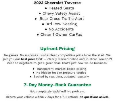 2023 Chevrolet Traverse AWD 4dr LT Cloth w/1LT