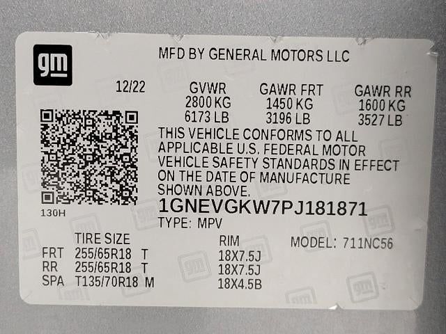 2023 Chevrolet Traverse AWD 4dr LT Cloth w/1LT