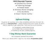 2023 Chevrolet Traverse AWD 4dr LT Cloth w/1LT