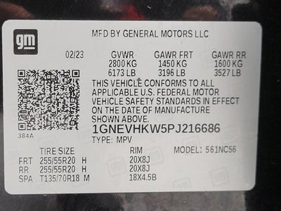 2023 Chevrolet Traverse AWD 4dr LT Leather