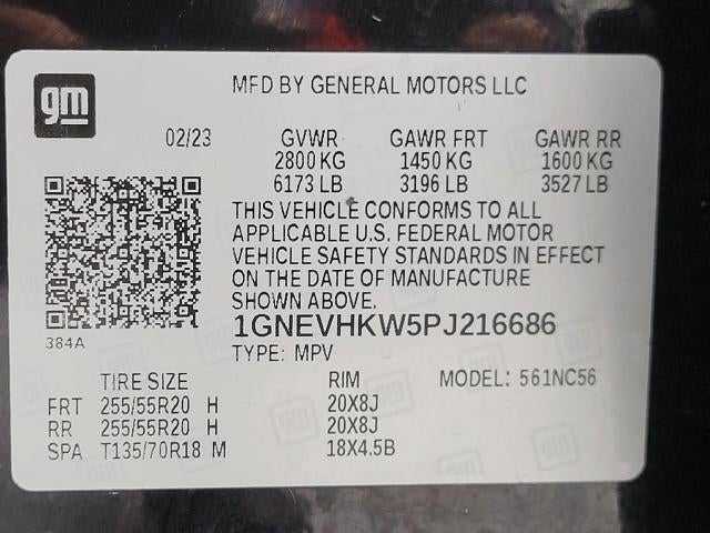 2023 Chevrolet Traverse AWD 4dr LT Leather