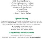 2023 Chevrolet Traverse AWD 4dr RS