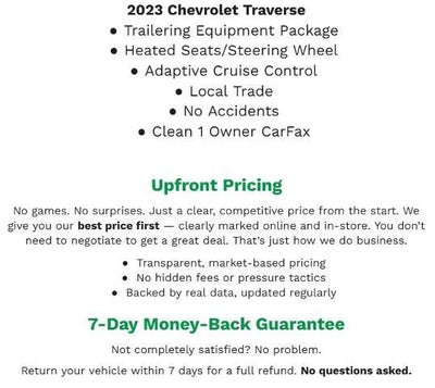 2023 Chevrolet Traverse AWD 4dr RS