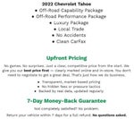 2022 Chevrolet Tahoe 4WD 4dr Z71