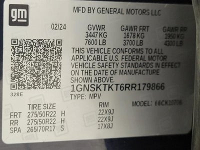 2024 Chevrolet Tahoe 4WD 4dr High Country