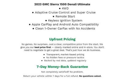 2023 GMC Sierra 1500 4WD Crew Cab 147 Denali Ultimate