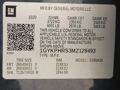 2021 Cadillac XT6 AWD 4dr Sport