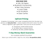 2018 RAM 1500 Big Horn 4x4 Crew Cab 5'7 Box