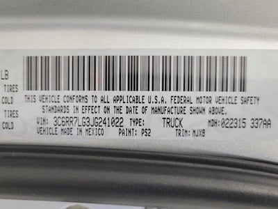 2018 RAM 1500 Big Horn 4x4 Crew Cab 5'7 Box