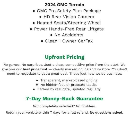 2024 GMC Terrain AWD 4dr SLT