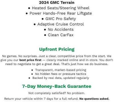 2024 GMC Terrain AWD 4dr SLT