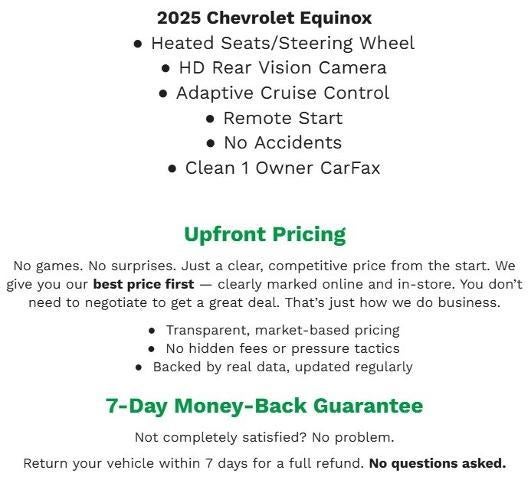 2025 Chevrolet Equinox AWD 4dr LT w/2LT