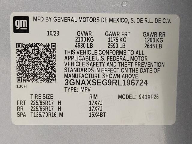 2024 Chevrolet Equinox AWD 4dr LS w/1LS