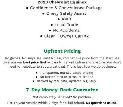 2023 Chevrolet Equinox AWD 4dr LT w/1LT