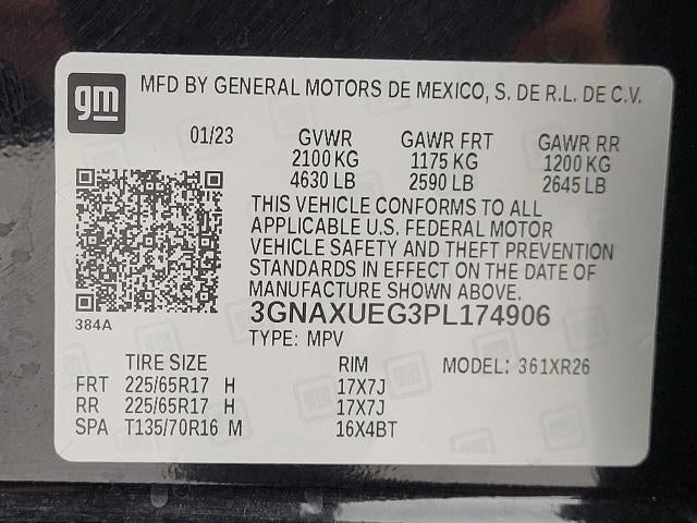 2023 Chevrolet Equinox AWD 4dr LT w/1LT