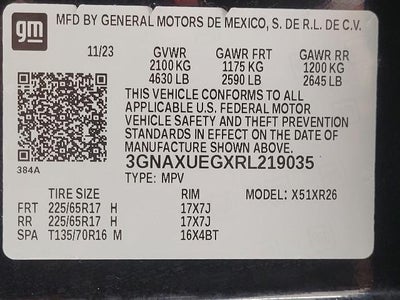 2024 Chevrolet Equinox AWD 4dr LT w/1LT