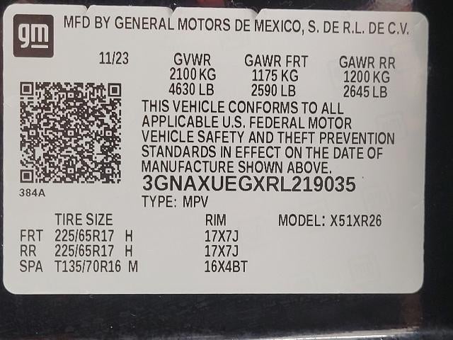 2024 Chevrolet Equinox AWD 4dr LT w/1LT