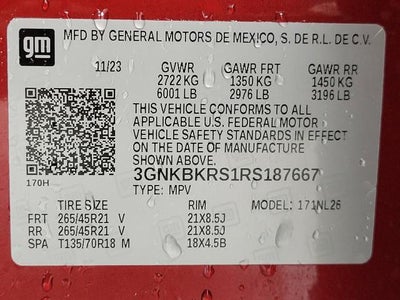 2024 Chevrolet Blazer AWD 4dr RS