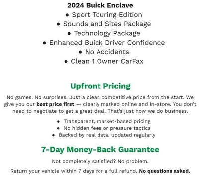 2024 Buick Enclave AWD 4dr Essence