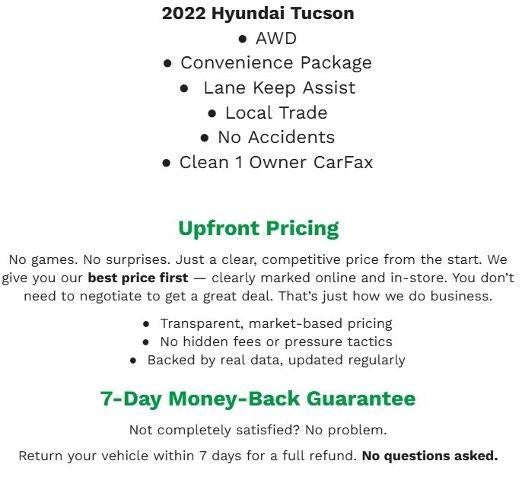 2022 Hyundai Tucson SEL AWD