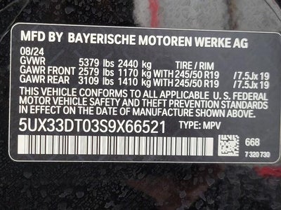 2025 BMW X4 xDrive30i