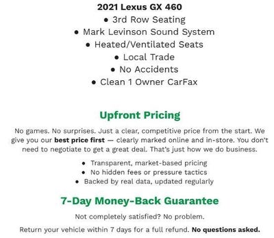 2021 Lexus GX GX 460 Luxury 4WD