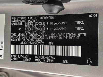 2021 Lexus GX GX 460 Luxury 4WD