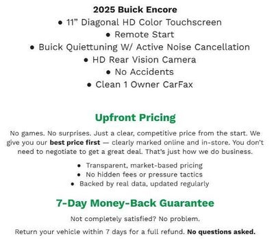 2025 Buick Encore GX AWD 4dr Preferred