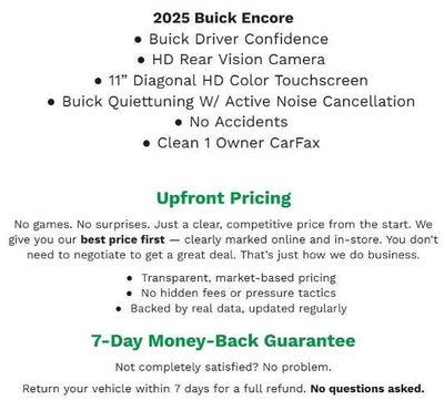 2025 Buick Encore GX AWD 4dr Preferred