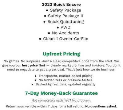 2022 Buick Encore AWD 4dr Preferred