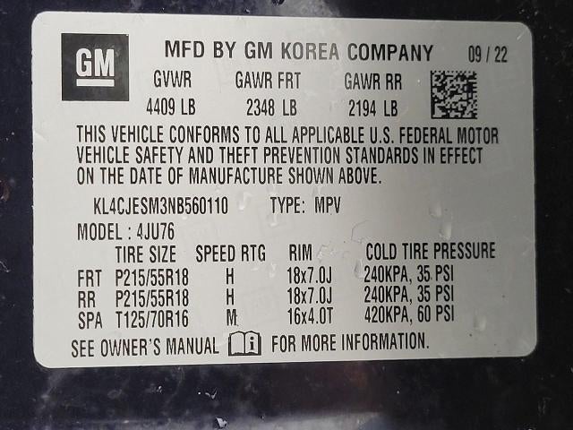 2022 Buick Encore AWD 4dr Preferred