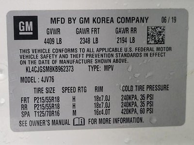 2019 Buick Encore AWD 4dr Essence