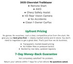 2025 Chevrolet Trailblazer AWD 4dr LT