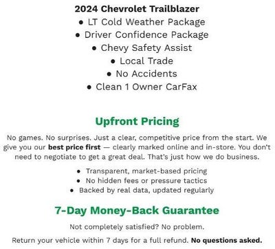 2024 Chevrolet Trailblazer AWD 4dr LT