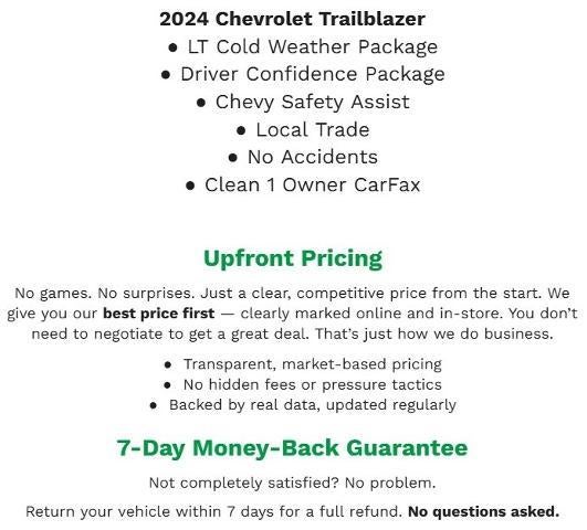 2024 Chevrolet Trailblazer AWD 4dr LT