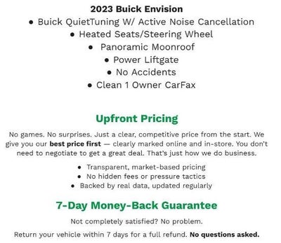 2023 Buick Envision AWD 4dr Avenir