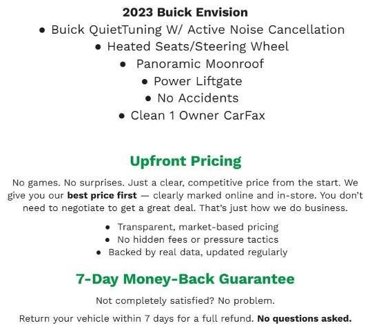 2023 Buick Envision AWD 4dr Avenir