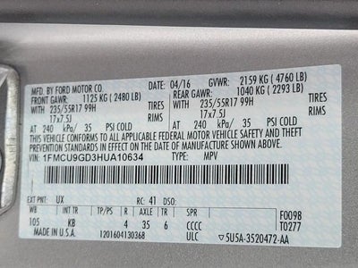 2017 Ford Escape SE