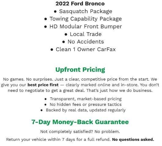 2022 Ford Bronco Base