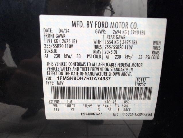2024 Ford Explorer XLT