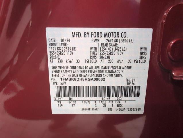 2024 Ford Explorer XLT