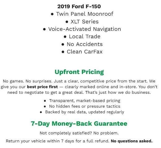 2019 Ford F-150 XLT