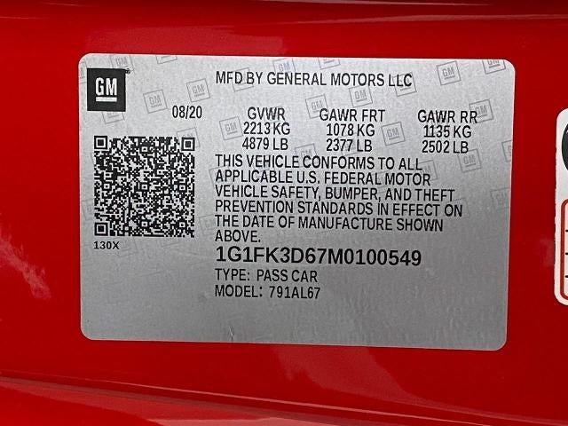 2021 Chevrolet Camaro ZL1